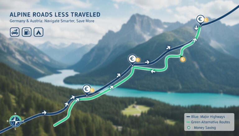 Mautfreie Strecken in Deutschland und Österreich: Alternative Routen sparen Geld